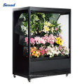 2-15 Fresh Flower Display Chiller Glass Cabinet Upright Showcase